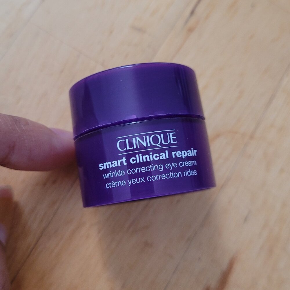 CLINIQUE Smart Clinical Repair Wrinkle Correcting Eye Cream Mini 5ml 0.17 oz NEW